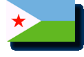Staatsflagge Dschibuti / Djibouti