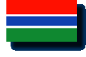 Staatsflagge Gambia / The Gambia
