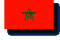 Staatsflagge Marokko / Morocco (Al Maghrib) / .ma