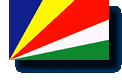 Staatsflagge Seychellen / Seychelles / .sc