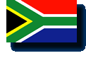 Staatsflagge Südafrika / South Africa / .za
