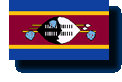 Staatsflagge Swasiland / Swaziland / .sz
