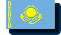 Staatsflagge Kasachstan / Kazakhstan /.kz