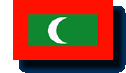 Staatsflagge Maldediven / Maledives (Dhivehi Raajje) / .mv