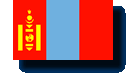 Staatsflagge Mongolei / Mongolia (Mongol Uls) / .mn