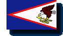 Staatsflagge Amerikanisch Samoa / American Samoa, United States / .as