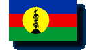 Staatsflagge Neukaledonien (Frankreich) / New Caledonia (France) / .nc