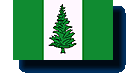Staatsflagge Norfolk-Insel (Australien) / Norfolk Island (Australia) / .nf
