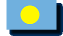 Staatsflagge Palau / .pw
