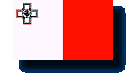 Staatsflagge Malta / .mt