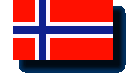 Staatsflagge Norwegen / Norway ( Norge ) / .no