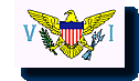 Staatsflagge Amerikanische Jungferninseln (USA) / Virgin Islands, United States / .vg