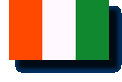 Staatsflagge Elfenbeinküste / Cote d'Ivoire