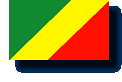Staatsflagge Republik Kongo / Congo / .cg