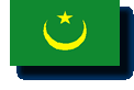 Staatsflagge Mauretanien / Mauritania (Muritaniyah) / .mr