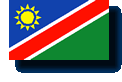 Staatsflagge Namibia / .na