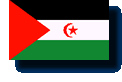 Staatsflagge Demokratische Arabische Republik Sahara / Western Sahara  / .eh