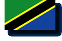 Staatsflagge Tansania / Tanzania / .tz
