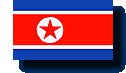 Staatsflagge Demokratische Volksrepublik Korea / Nordkorea / North Korea / .kp