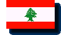Staatsflagge Libanon / Lebanon ( Lubnan ) / .lb