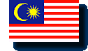 Staatsflagge Malaysia / .my