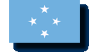 Staatsflagge Föderierte Staaten von Mikronesien / Micronesia (Ponape) / .fm