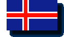 Staatsflagge Island / Iceland / .is