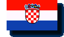 Staatsflagge Kroatien / Croatia ( Hrvatska ) / .hr