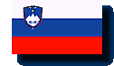 Staatsflagge Slowenien / Slovenia (Slovenija) /.si