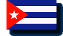 Staatsflagge Kuba / Cuba / .cu