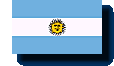 Staatsflagge Argentinien / Argentina / .ar