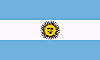 Flagge von Argentinien