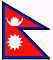 Flagge von Nepal