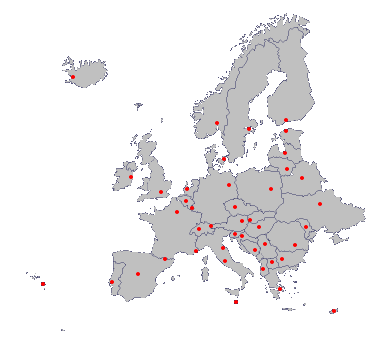 Webcam 's in Europa - Albanien, Azoren, Belgien, Bosnien Herzegowina, Bulgarien, Dänemark, Deutschland, Estland, Finnland, Frankreich, Georgien, Griechenland, Großbritanien, Irland, Schottland, Island, Italien, Jugoslawien, Kroatien, Lettland, Liechtenstein, Littauen, Luxemburg, Madeiragruppe, Malta, Mazedonien, Moldawien, Monaco, Niederlande, Norwegen, Österreich, Polen, Portugal, Rumänien, San Marino,  Schweden, Schweit, Slowakei, Slowenien, Spanien, Tschechische Republik, Türkei, Ukraine, Ungarn, Vatikan Stadt, Weißrussland, Zypern