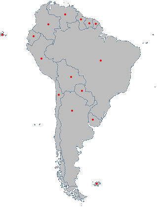 Webcam 's in Suedamerika - Argentinien,  Bolivien, Brasilien, Chile, Ecuador, Galapagos, Guyana, Falkland Inseln, Franzoesisch Guyana, Kolumbien, Peru, Paraguay, Suriname, Uruguay, Venezuela