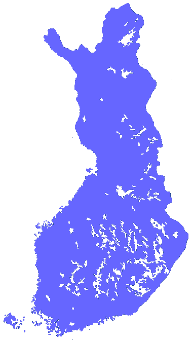 Karte Finnland