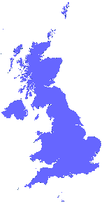 Karte United Kingdom