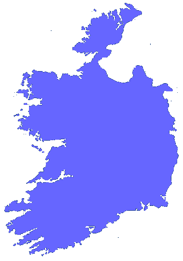 Karte Irland