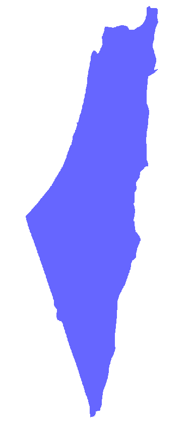 Karte Israel