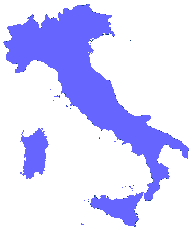 Karte Italien