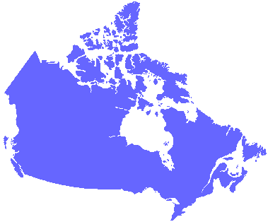 Karte Kanada