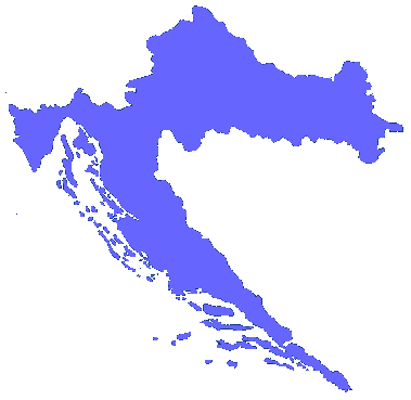 Karte Kroatien