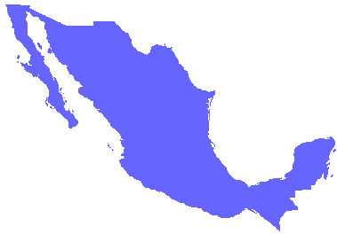 Karte Mexico