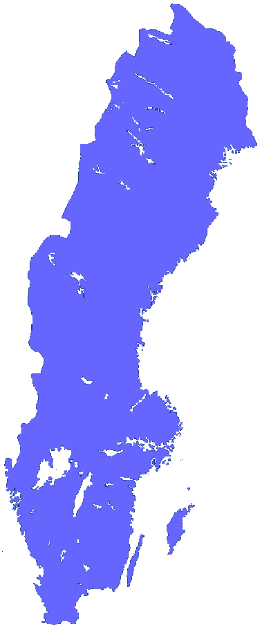 Karte Schweden