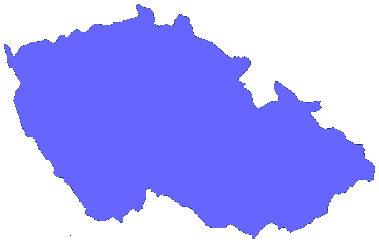 Karte Tschechien